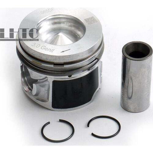 1 Set Piston & Ring 83.01mm 30mm STD For V W Toua-reg Phaeton Audi A4 A5 A6 A7 A8 Q5 Q7 3.0 TDI Diesel 059107065DF