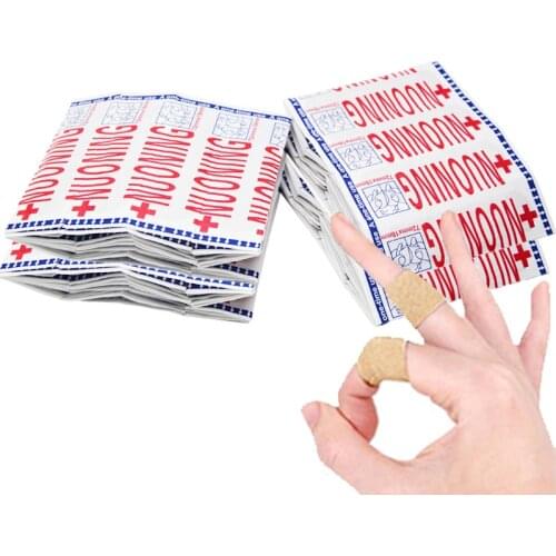 100Pcs Band Aid Waterproof First Aid Bandage Wound Dressing Medical Prevent Infection Paste Sticker Outdoor Emergency Kit
