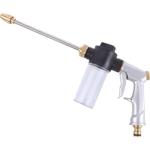 High Pressure Water Spray Gun Cleaning Machine Car Machine Garden Extension Water Rod For Home Washing Metal W3A9