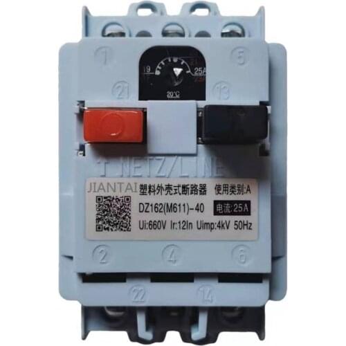 Motor Protection Switch DZ162-40 (M611) Motor Protection Circuit Breaker Factory Price
