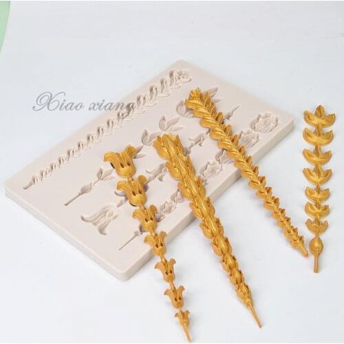 3D Flowers Fondant Silicone Mould For Baking Cake Decoration Mold Sugarcraft Chocolate Mold Pastry Kitchen Baking Accessories