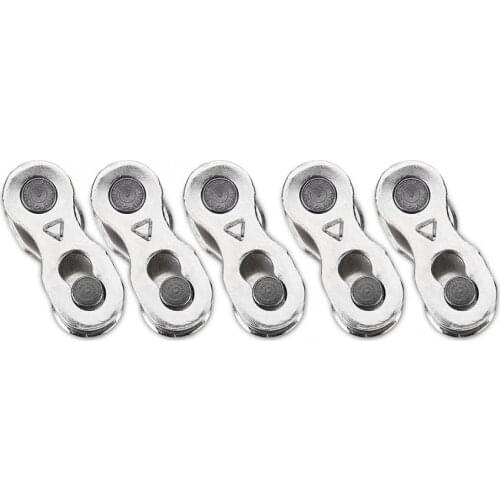 5 Pair Bike Chain Quick Link Mountain Bicycle Chain Missing Quick Connector Connecting Master Link for 6 7 8 9 10 11 Speed