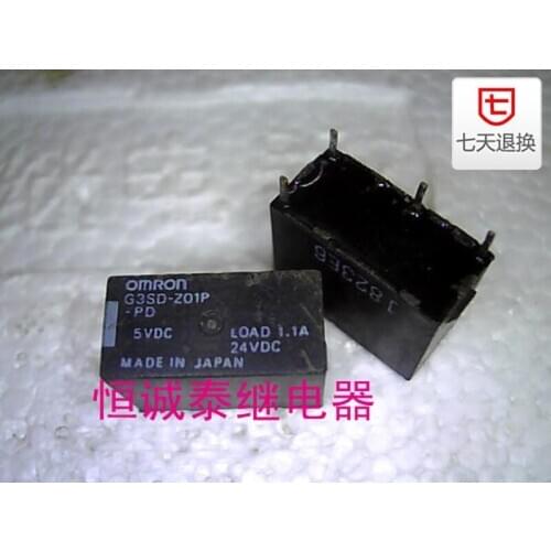 G3SD-Z01P-PD 5VDC 1.1A Solid State 4-foot Relay