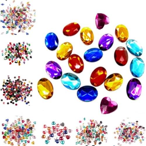 LF Acrylic Gems Strass Hotfix Rhinestones Gliter AB Crystals For Dress Decor Applique Flatback Adhesive Rhinestones On Clothes