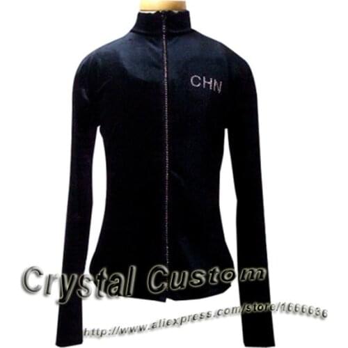 Hot Sales Figure Skating Dress Beautiful New Brand Vogue Figure Skating Jacket For Competition J2013
