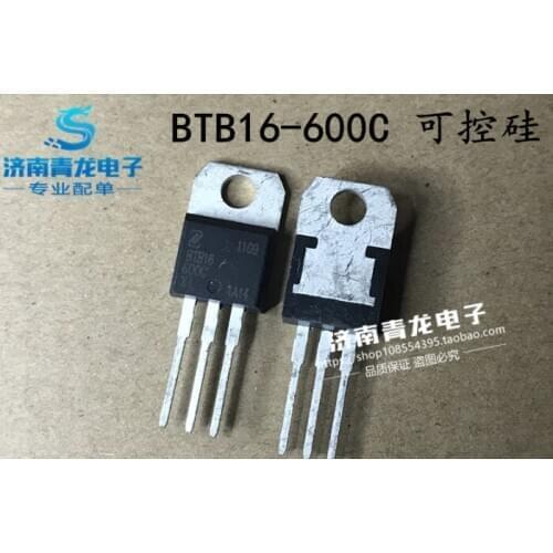 Xinyuan 10pcs/lot BTB16-600B BTB16-600BW 16A 600V TO-220 BTB16-600 TO220 BTB16 16-600B