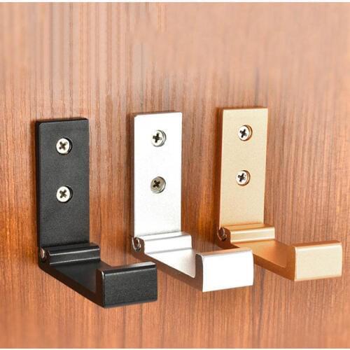 New Foldable Wall Mount Headphones Headset Holder Aluminum Alloy Wall Hanger Hook Earphones Wireless headphones AccessorieDOM668