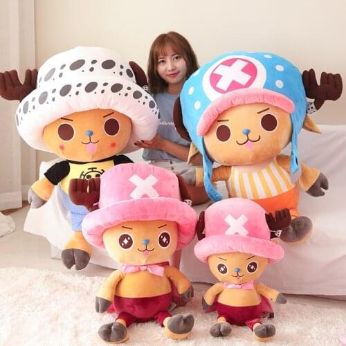 Genuine ONE PIECE PLUSH stuffed TOY Chopp Anime Cute Toy Monkey D Luffy Doll Cartoon Best Gift For Children