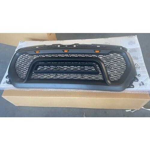 Car front racing grille For Dodge Ram 2019 1500 Car front led grille Mesh Grille Rebel Style Front Grill Hood