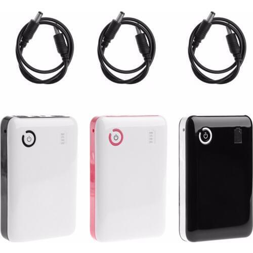 Portable Adjustable 5V 9V 12V 18650 Battery Charger Case Double USB Port Mobile Power Bank Box For Cell Phone Tablet