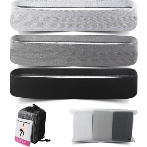 Durable Hip Circle Band Yoga Anti-slip Gym Fitness Rubber Band Exercise Braided Elastic Legs Thigh Glute Butt Squat Bands