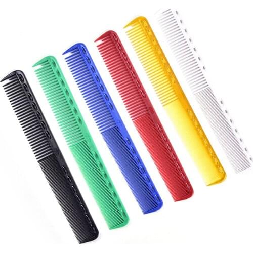 7 Colors Professional Hair Combs Barber Hairdressing Hair Cutting Brush Anti-static Tangle Pro Salon Hair Care Styling Tool