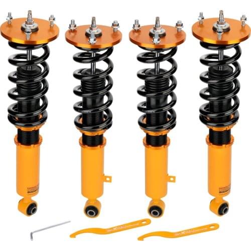 4pcs suspension Coilovers For MK3 87-92 Supra 24 Way Adjustable Damper & Height Shocks Absorbers