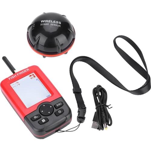 100M Fish Finder wireless fish finder Fish Alarm Portable Sonar sensor Fishing lure Echo Sounder Fishing Accessory