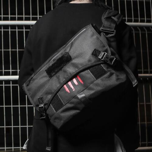 Black Paw Bicycle Boy Large Capacity Sports Laptop Messenger Bag Men Crossbody Skateboard Shoulder Bags Teenager Bike Sport Bag