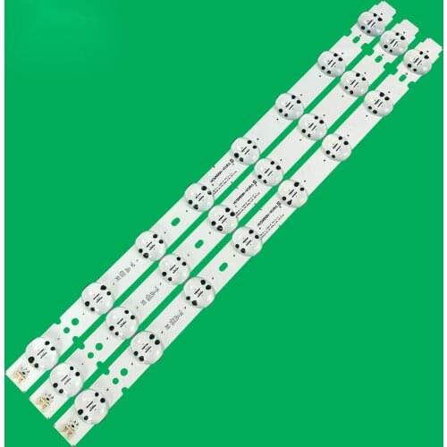 3pcs LED Backlight 8leds for LG 50UK6520PSA 50UK6520 50UK6510PSF 50UK6510 50UK6500 50UK6470PLC HC500DQN-VCUR/L 50UK63/65_INX