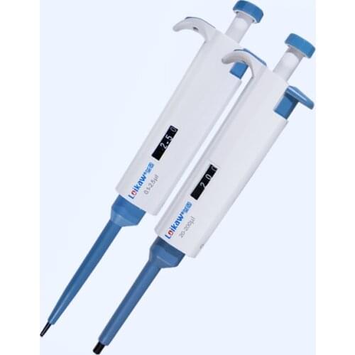 1pc lab Loikaw Single Channel Manual Adjustable Pipettor discharge Pipette All Size Available