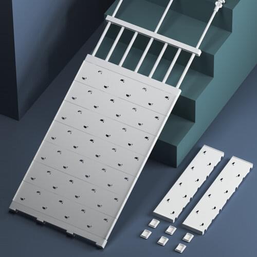 1PC Adjustable Closet Organizer Storage Shelf Retractable Airing Kitchen Rack Space Saving Wardrobe Decorative Bookcase Holders