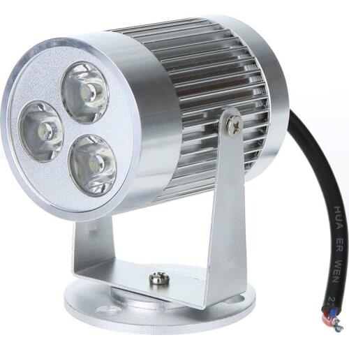 1W Warm White 3 LEDs Light Counter Spotlight Wall Lamp Bulb Drop shipping