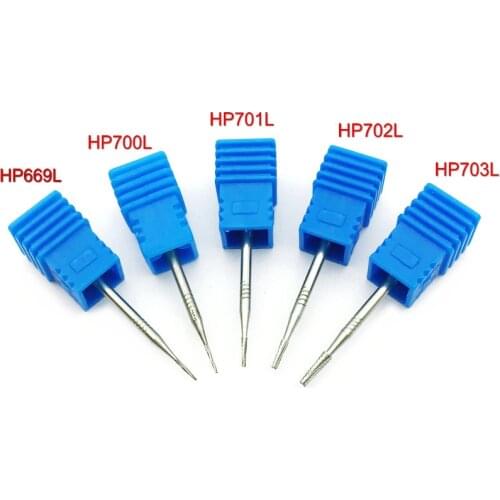 2.35mm Tungsten Carbide Burs HP Polisher Trimming Dental Burs Drill Dental Lab Polishing Tool Nail Drill Bit