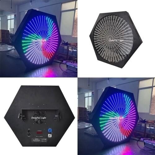 4pcs wonderful dj disco led wash lighting 954pcs 5050 rgb 3in1 led stage pannel light for back ground