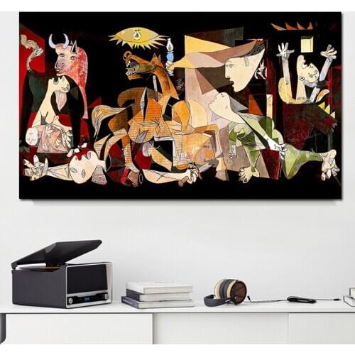 Abstract Canvas Paintings By Picasso Famous Reproductions Print on Canvas Wall Posters for Living Room Bedroom Wall Art Decor