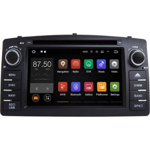 DSP Android 10 4G RAM 64G ROM 2 Din Car GPS For Toyota Corolla E120 BYD F3 multimedia player radio stereo auto touch screen