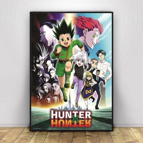 Hunter X Hunter Anime Cover Japanese Anime poster Canvas Print Poster Wall Decoration Gift Artwork