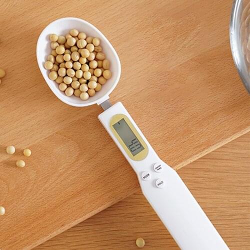 500g/0.1g Portable LCD Digital Kitchen Scale Measuring Spoon Gram Electronic Spoon Weight Volumn Food Scale New High Quality