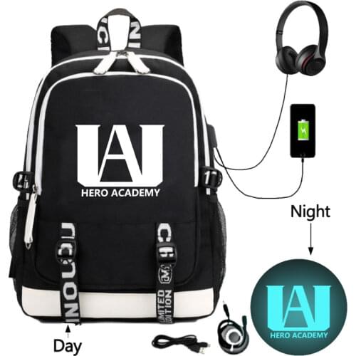 School Bag My Hero Academia Cosplay Fashion Satchel Eromanga Teacher Fate Student School Bag Anime Travel Bag Logo Customization