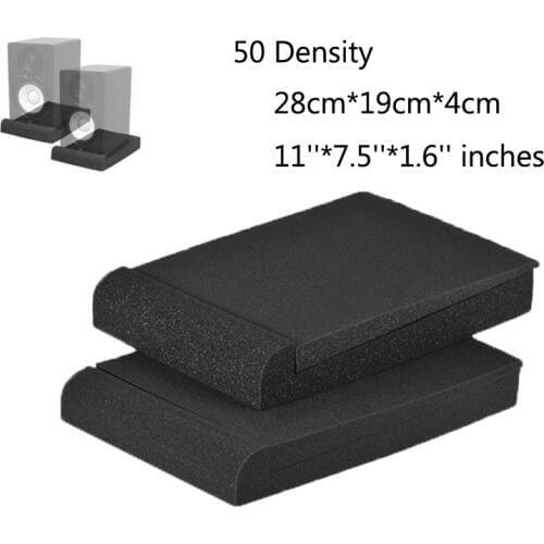 Studio Monitor Isolation Pads for 5'' Inch Monitors Pair of Two High Density Speaker Pad