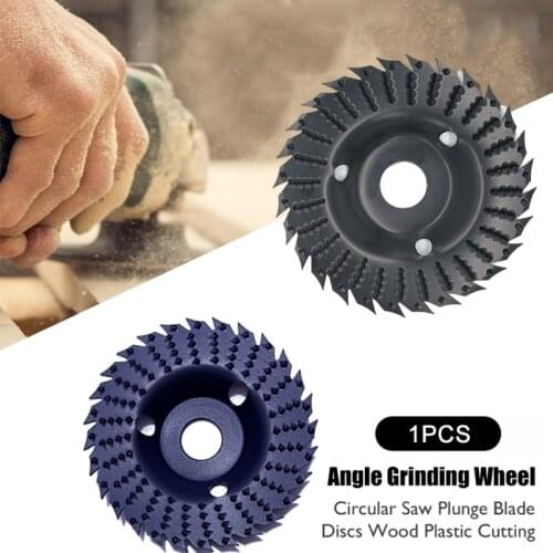 Angle Grinding Wheel Round Woodworking Rotary Abrasive Disc Grinder Carbide Coating 22mm Bore Shaping Sanding Carving Tool