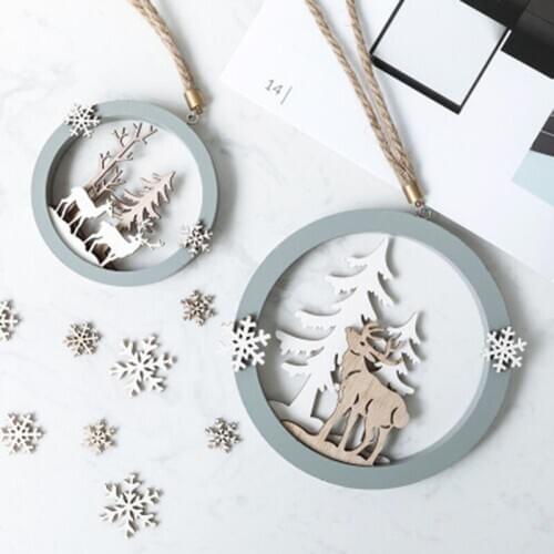 Nordic style decoration restaurant milk tea shop wall decoration creative home stereo deer Wall Decoration pendant