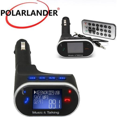 Universal Wireless BluetoothFM Transmitter Hands free CarMP3 Player Kit with Micro SD/TF Card Reader