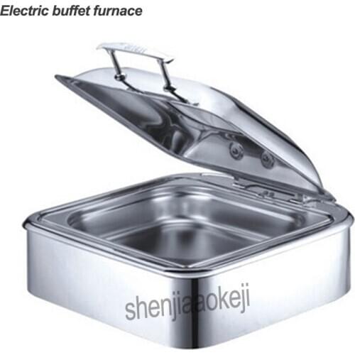 YD-L017 Square buffet furnace Electric heating stove stainless steel insulation furnace 220v 400w 1pc
