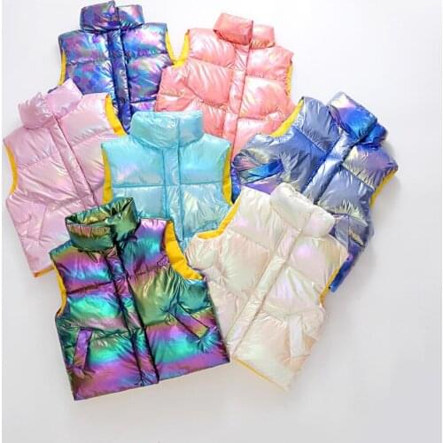 Vests Children Hoodies Warm Jacket Baby Girls Outerwear Coats Kids Vest Boys Hooded Jackets Autumn Winter Thicken Waistcoats