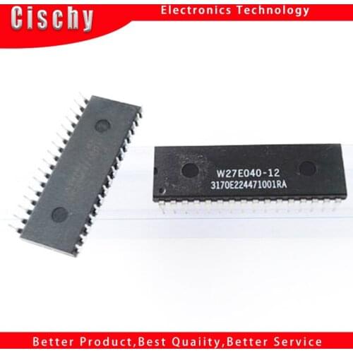1PCS W27E040 W27E040-12 W27E040-12Z double row DIP-32 in-line read-only memory 512K