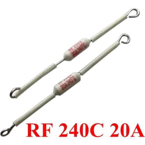 10pcs RF 10A/130C/155C/165C/185C 15A/20A/185C 20A/216C/240C Rice Cooker Ceramic Thermal Fuse Cutoff
