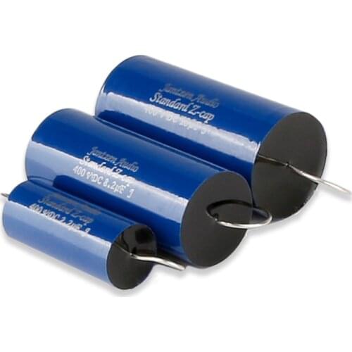 2pcs 1.0uF-4.7uF 400V Amplifiers Speaker Frequency Divider Crossover Non-Polarity Capacitor