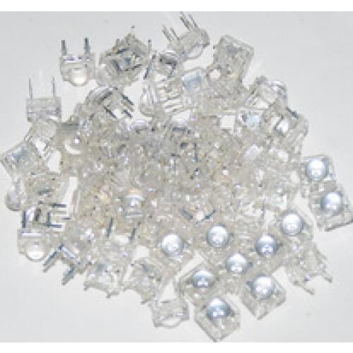 50 pcs LED 5MM RED Piranha Super Flux Leds 4 pin Dome Wide Angle Super Bright Light Lamp For Car Light High Quality New Hot