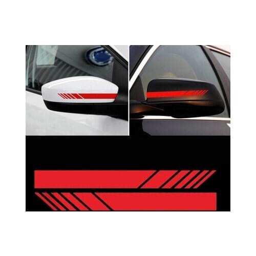 Car creativer Auto SUV Cars Sticker Vinyl Graphic Rearview Mirror Side Decal Stripe DIY Car Body decoration deco accessories