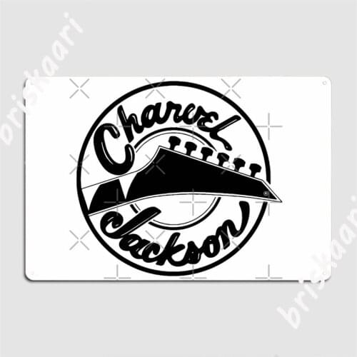 Charvel Jackson Guitar Metal Signs Cinema Living Room Cinema Decoration Plaques Tin sign Posters