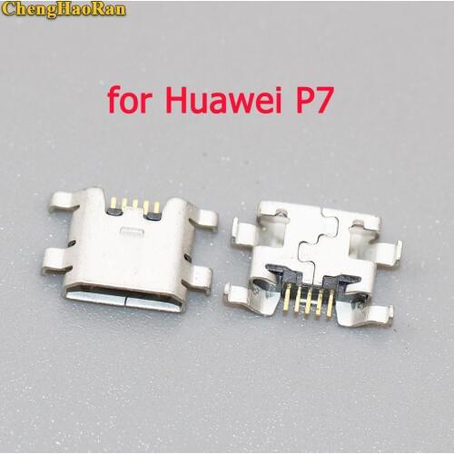 ChengHaoRan 2-10PCS Micro USB jack For Huawei Ascend P7 P7-L07/L09/L00/G660-L075/C199/G760/G7 charging port socket connector