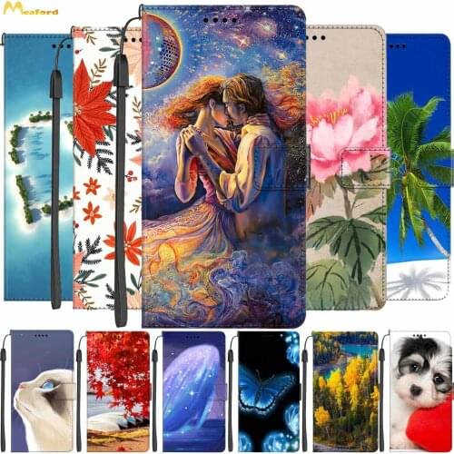For Honor 7A Pro AUM-L29 Case Honor7A DUA-L22 Wallet Flip PU Leather Phone Cover For Honor 7C AUM-L41 5.7 inch Magnetic Bags