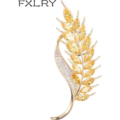 Золотые броши на одежду FXLRY China At AliExpress