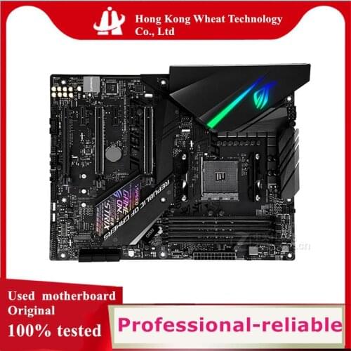 For ASUS ROG STRIX X470-F GAMING Motherboard Socket AM4 DDR4 For AMD X470 Original Desktop Mainboard Used Mainboard