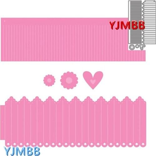 JMCRAFT 2021 New Flower Box Bow Decoration #6 Metal Cutting Dies DIY Scrapbook Handmade Paper Craft Metal Steel Template Dies