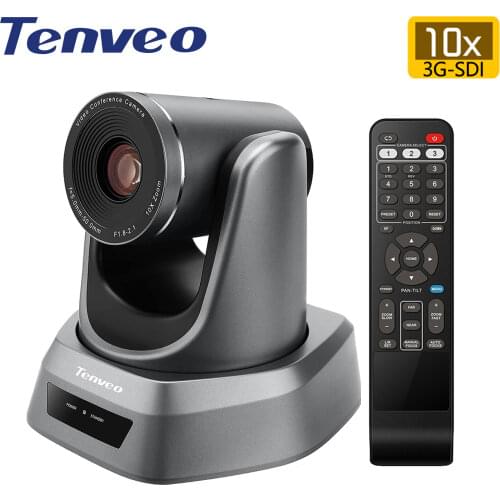[EU Stock] FREE TAX NV10A 10X Zoom 2MP 1080P PTZ Video Conference Camera USB 3G-SDI and HDMI 3 Outputs for Broadcast Multimedia
