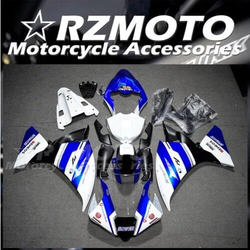 4Gifts Injection mold New ABS Whole Fairings Kit Fit for YAMAHA YZF-R1 R1 2012 2013 2014 12 13 14 Bodywork set Blue cool