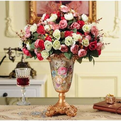 American country fashion vase, home office restaurant bar desktop decoration crafts, holiday decoration gifts